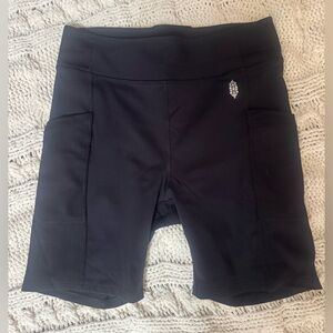 FP Movement by Free People Instant Replay Shorts in Black
